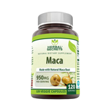 Herbal Secrets, Organic Maca, 950 Mg, 120 Veggie Capsules