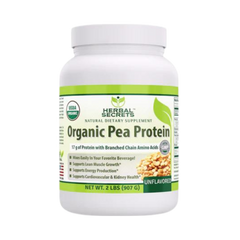 Herbal Secrets, Organic Pea Protein Powder, 2 lbs