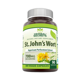 Herbal Secrets, St. John's Wort, 700 Mg, 180 Capsules