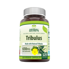 Herbal Secrets, Tribulus, 630 Mg, 120 Veggie Capsules