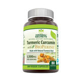 Herbal Secrets, Turmeric Curcumin with Bioperine Dietary Supplement, 1500 Mg, 180 Veggie Capsules