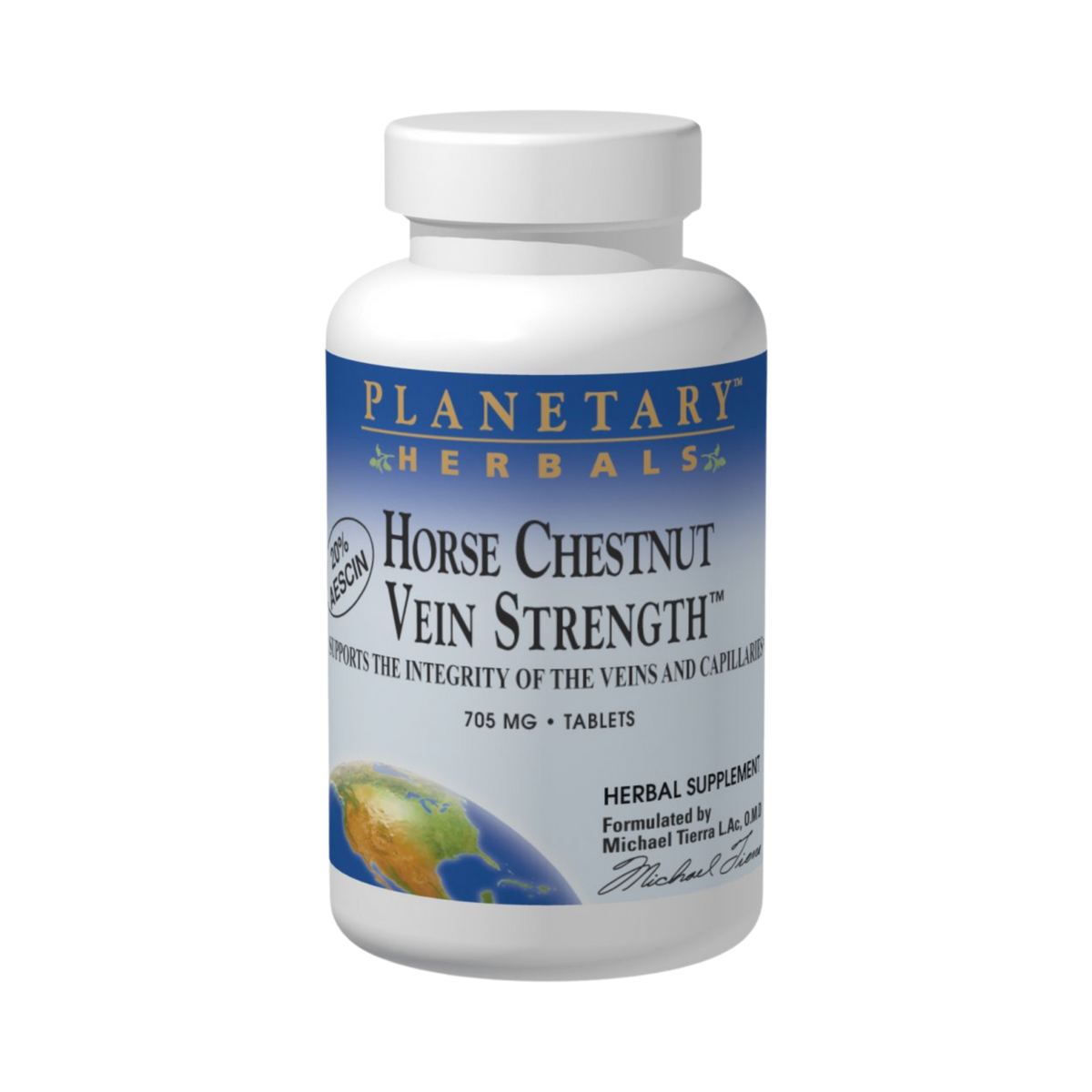 Planetary Herbals, Horse Chestnut Vein Strength, 42 Tablets