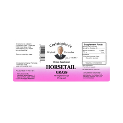 Christopher's Original Formulas, Horsetail, 100 Capsules