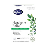 Hyland’s, Headache and Tension Relief, Natural Pain Medicine, 100 Tablets