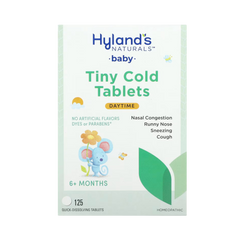 Hyland's Naturals, Baby, Tiny Cold Tablets, Daytime, 6+ Months, 125 Quick-Dissolving Tablets