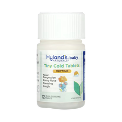 Hyland's Naturals, Baby, Tiny Cold Tablets, Daytime, 6+ Months, 125 Quick-Dissolving Tablets