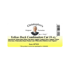 Christopher's Original Formulas, Iron Assimilation Formula (Yellow Dock Combination) Bulk 1 Lb Cut