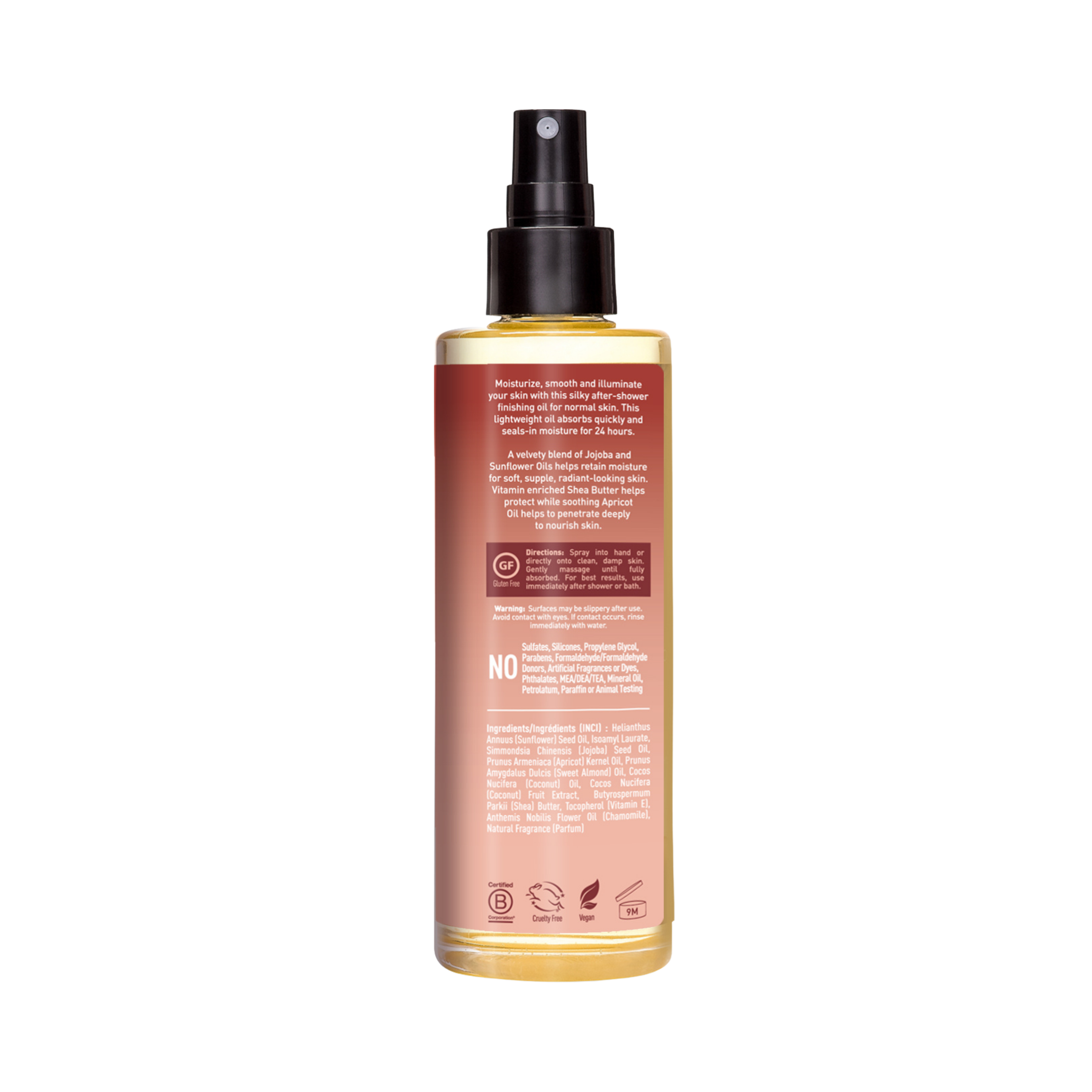 Desert Essence, Jojoba & Sunflower Body Oil Spray, 8.28 Fl Oz