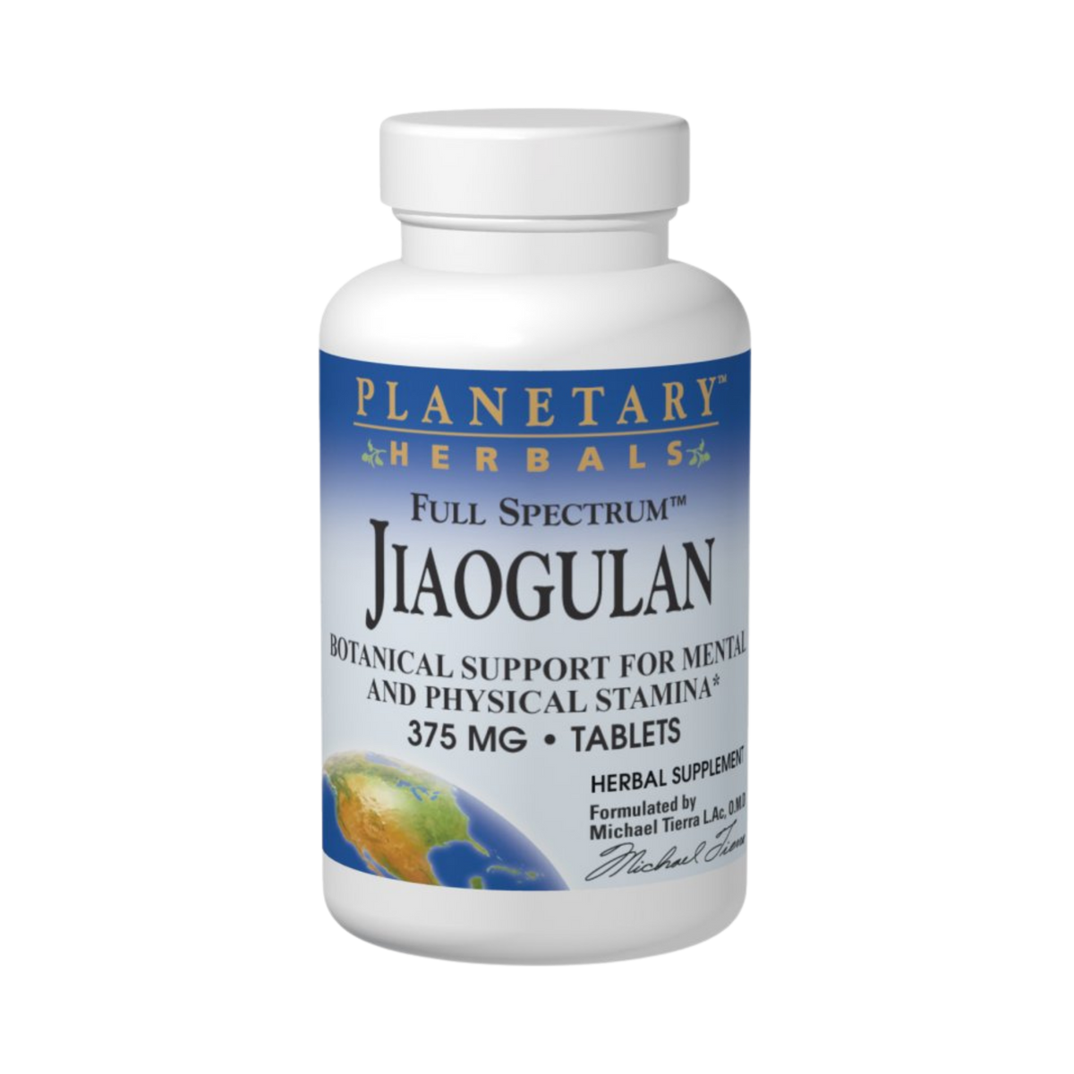 Planetary Herbals, Jiaogulan, Full Spectrum, 60 Tablets