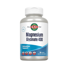 KAL Magnesium Glycinate 400, 90 Serv, 180 Tablets