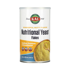 KAL, Nutritional, Yeast Flakes, Wonderful Nutty, 12 Oz