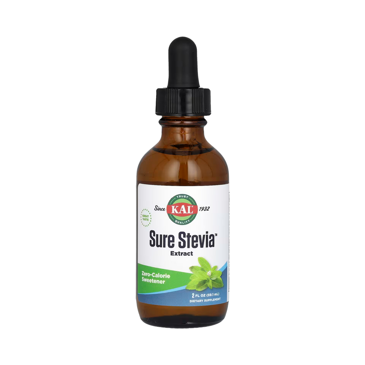 KAL, Sure Stevia Extract, 2 Fl Oz