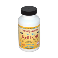 Healthy Origins, Krill Oil, K-Real, 1000 Mg, 120 Softgels