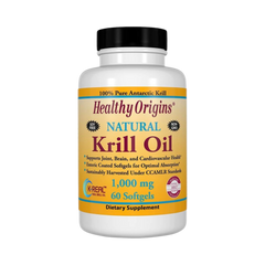 Healthy Origins, Krill Oil, K-Real, 1000 Mg, 60 Softgels