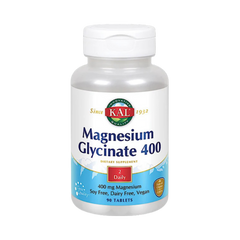 Kal, Magnesium Glycinate 400 Mg, 90 Tablets