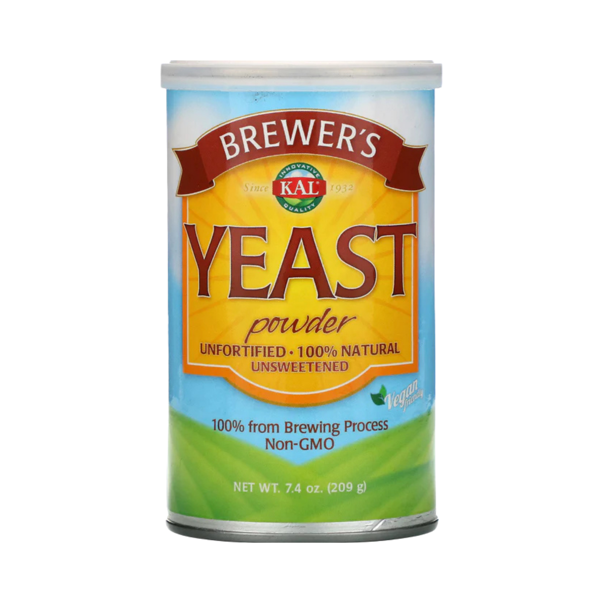 Kal, Yeast, Brewer's, 7.4 Oz Powder