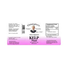 Christopher's Original Formulas, Kelp Plant, 100 Capsules