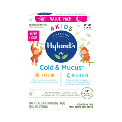 Hyland's Naturals, 4 Kids Day & Night Cold & Mucus Relief Liquid, 8 Fl Oz