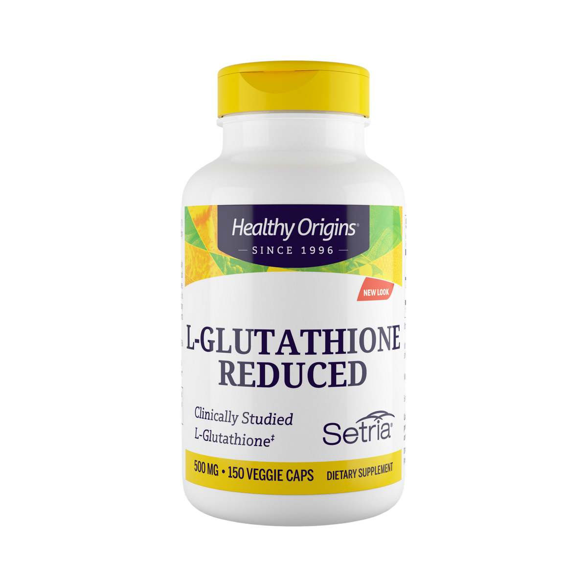 Healthy Origins, L-Glutathione, Setria, Reduced, 500 Mg, 150 Veggie Caps