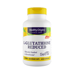 Healthy Origins, L-Glutathione, Setria, Reduced, 250 Mg, 150 Capsules