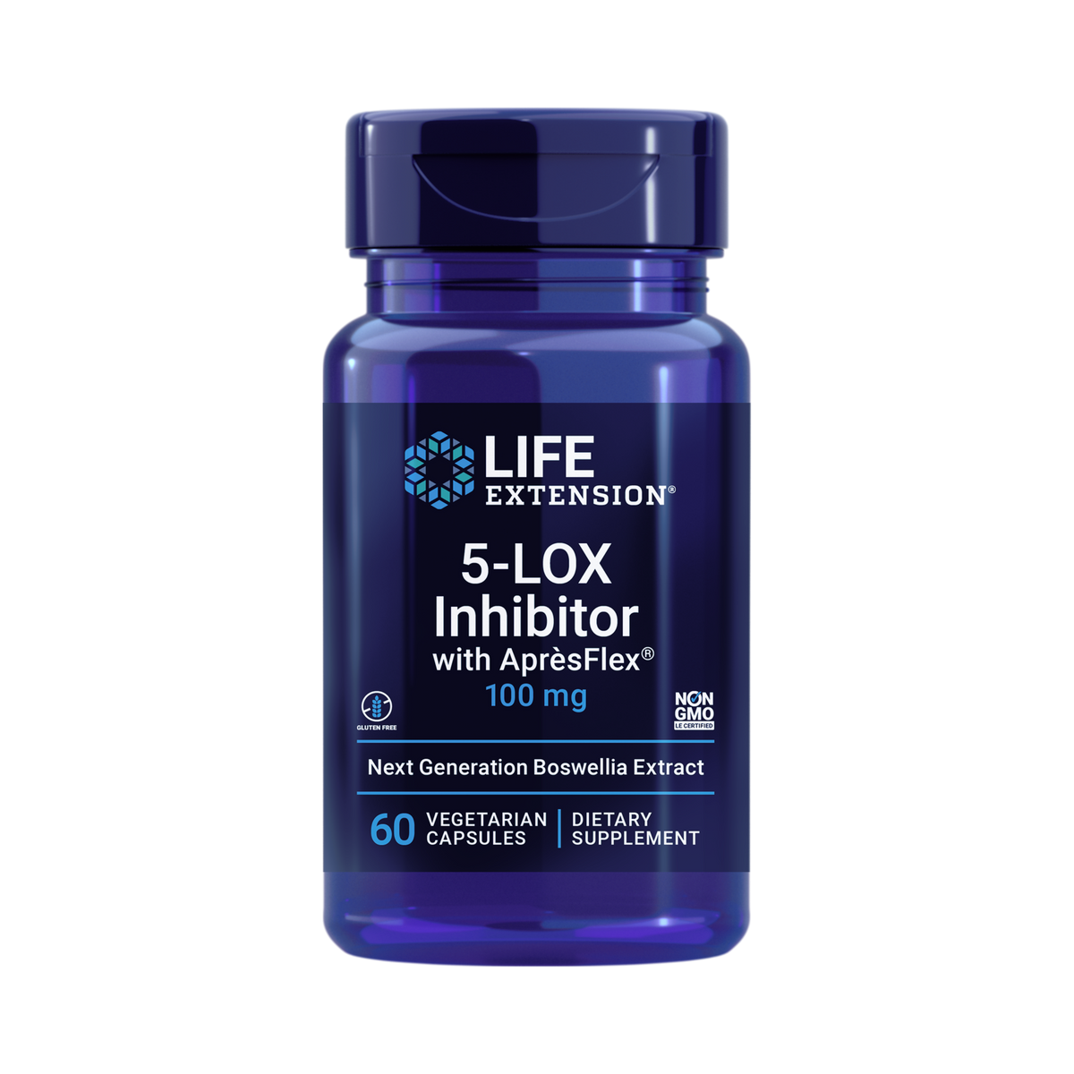 Life Extension, 5-LOX Inhibitor with ApresFlex®, 100 mg, 60 Veg Capsules