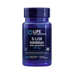 Life Extension, 5-LOX Inhibitor with ApresFlex®, 100 mg, 60 Veg Capsules