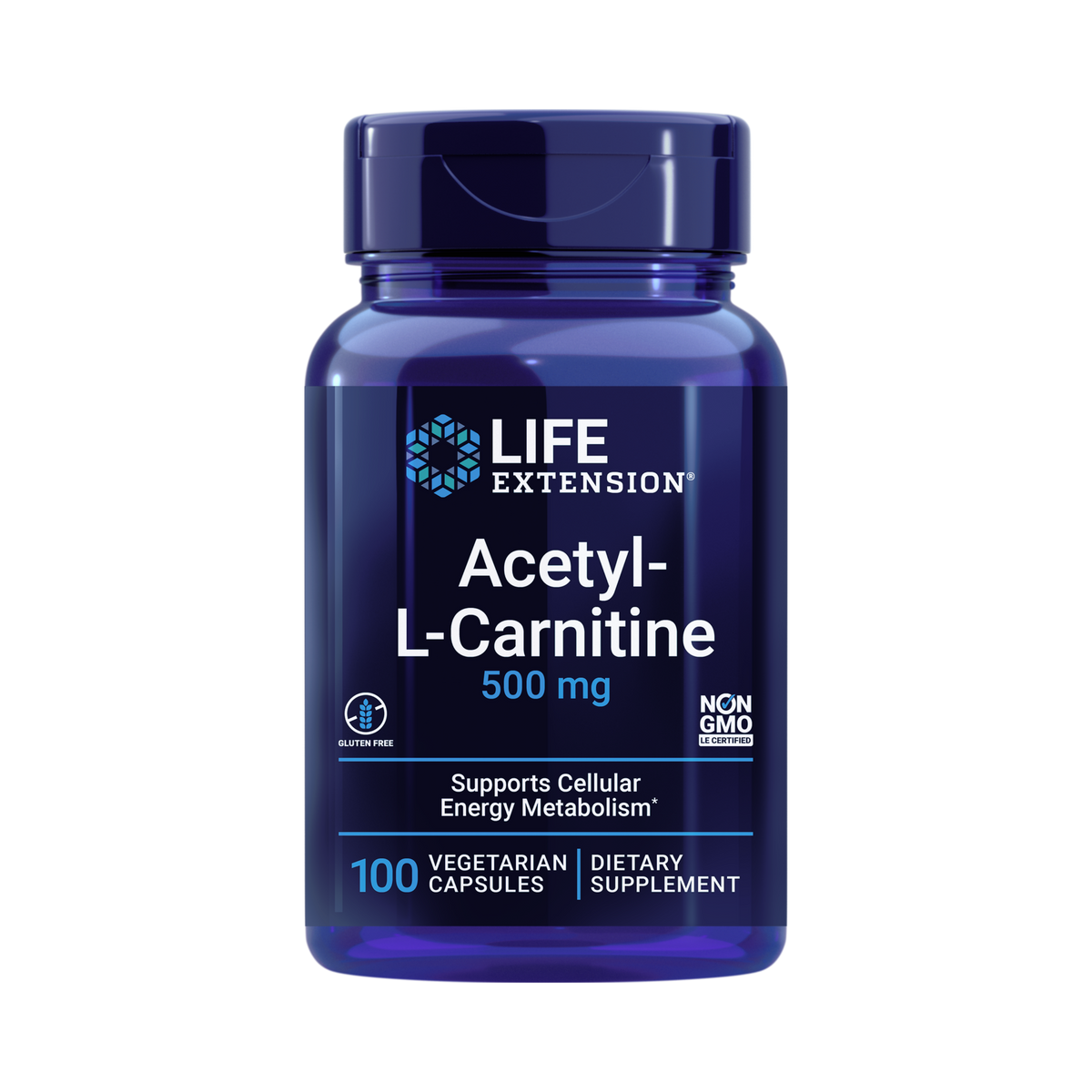 Life Extension, Acetyl-L-Carnitine, (500 mg), 100 Veg Capsules