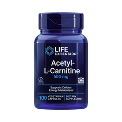 Life Extension, Acetyl-L-Carnitine, (500 mg), 100 Veg Capsules