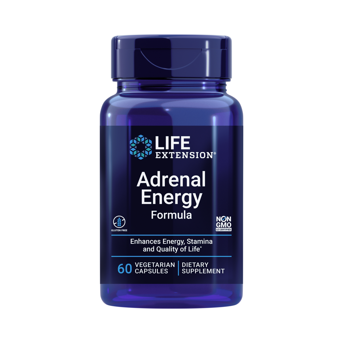 Life Extension, Adrenal Energy Formula, 60 Veg Caps