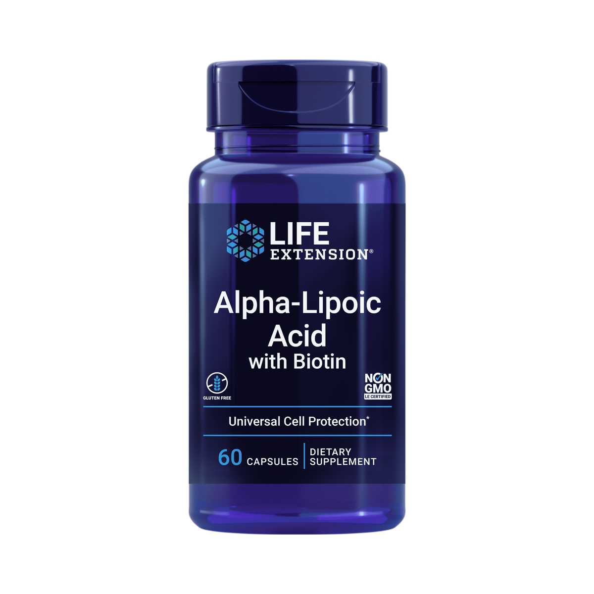 Life Extension, Alpha-Lipoic Acid with Biotin, 60 Capsules