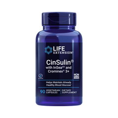 Life Extension, CinSulin® with InSea2® and Crominex® 3+