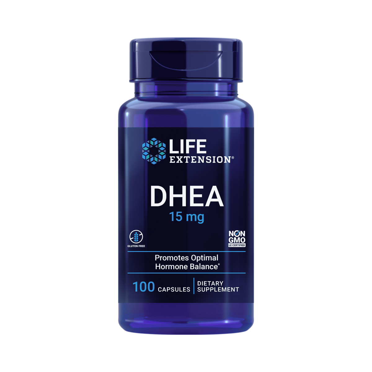 Life Extension, DHEA 15 mg