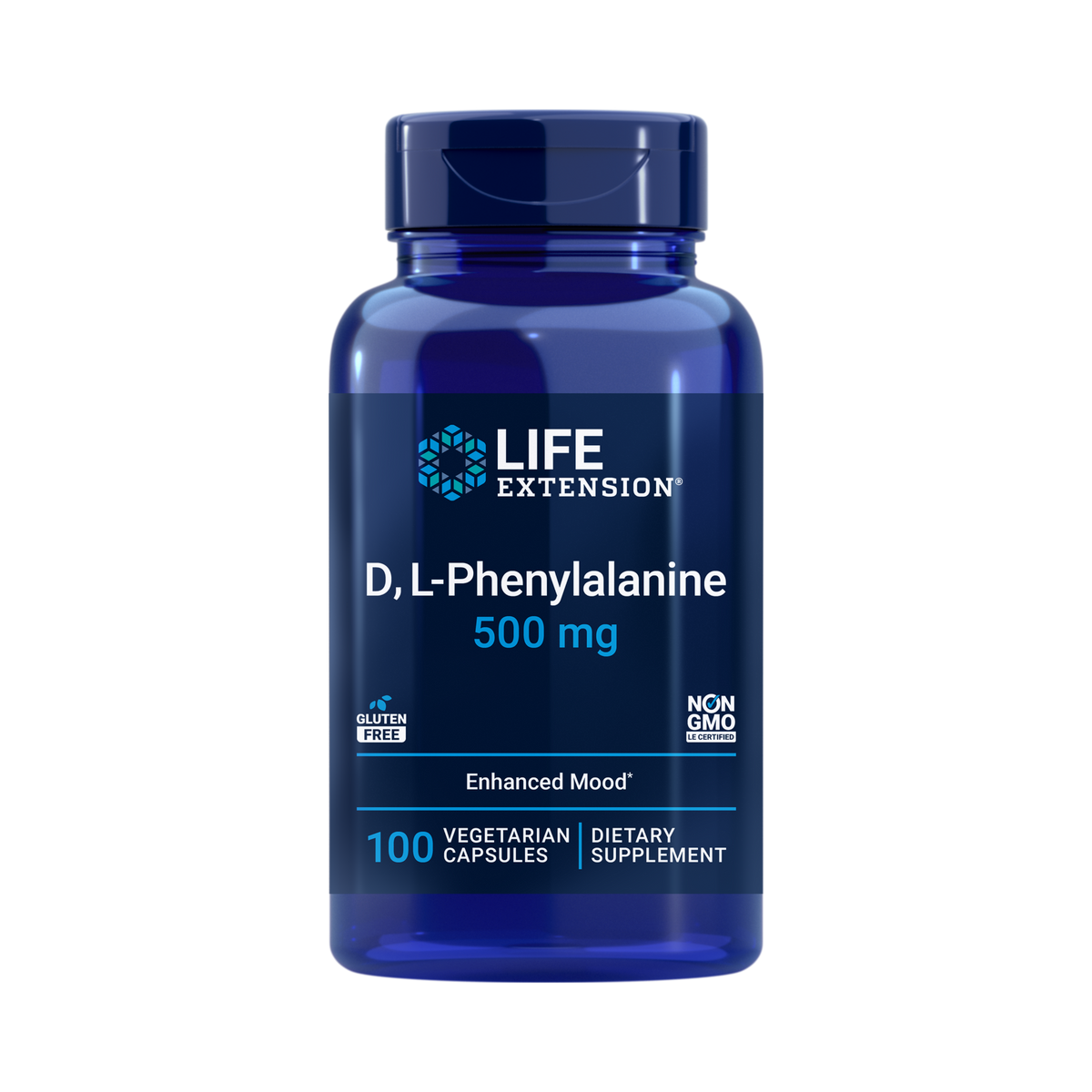 Life Extension, D, L-Phenylalanine Capsules