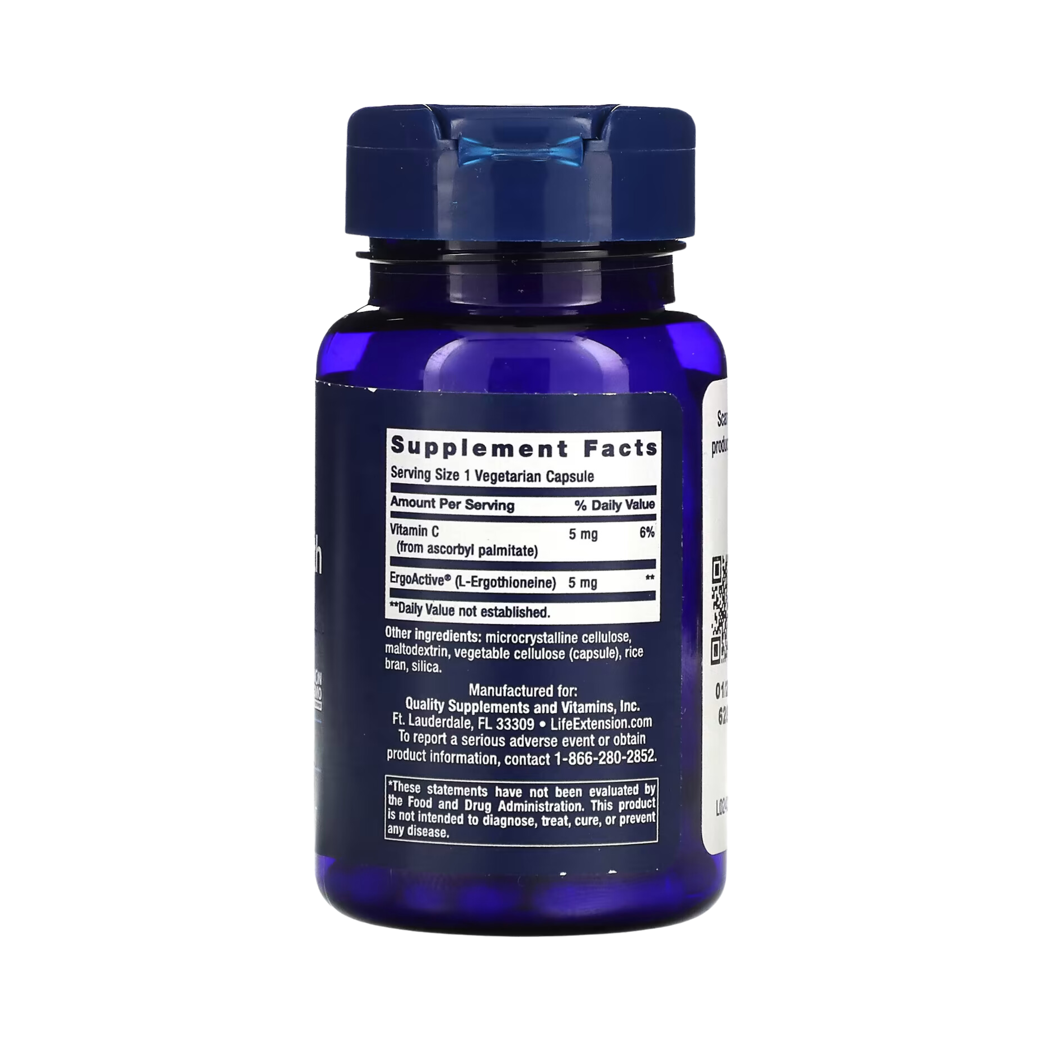 Life Extension Essential Youth L-Ergothioneine