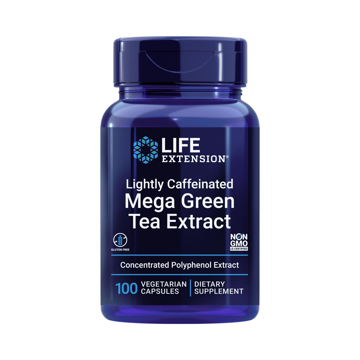 Life Extension, Lightly Caffeinated Mega Green Tea Extract