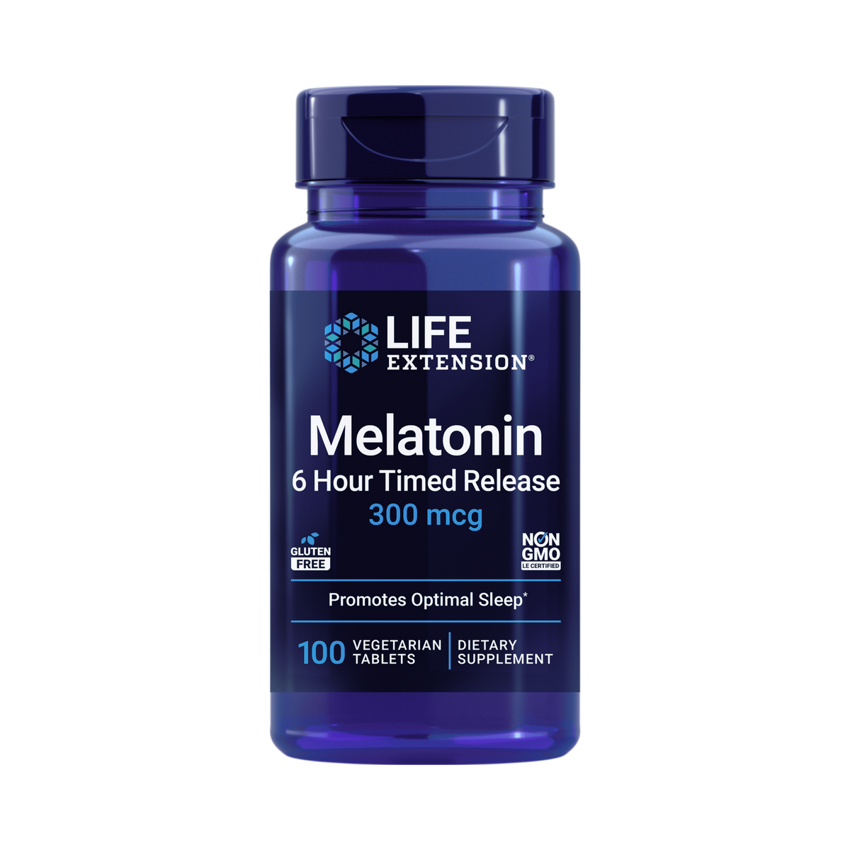 Life Extension, Melatonin 6 Hour Timed Release (300 mcg)