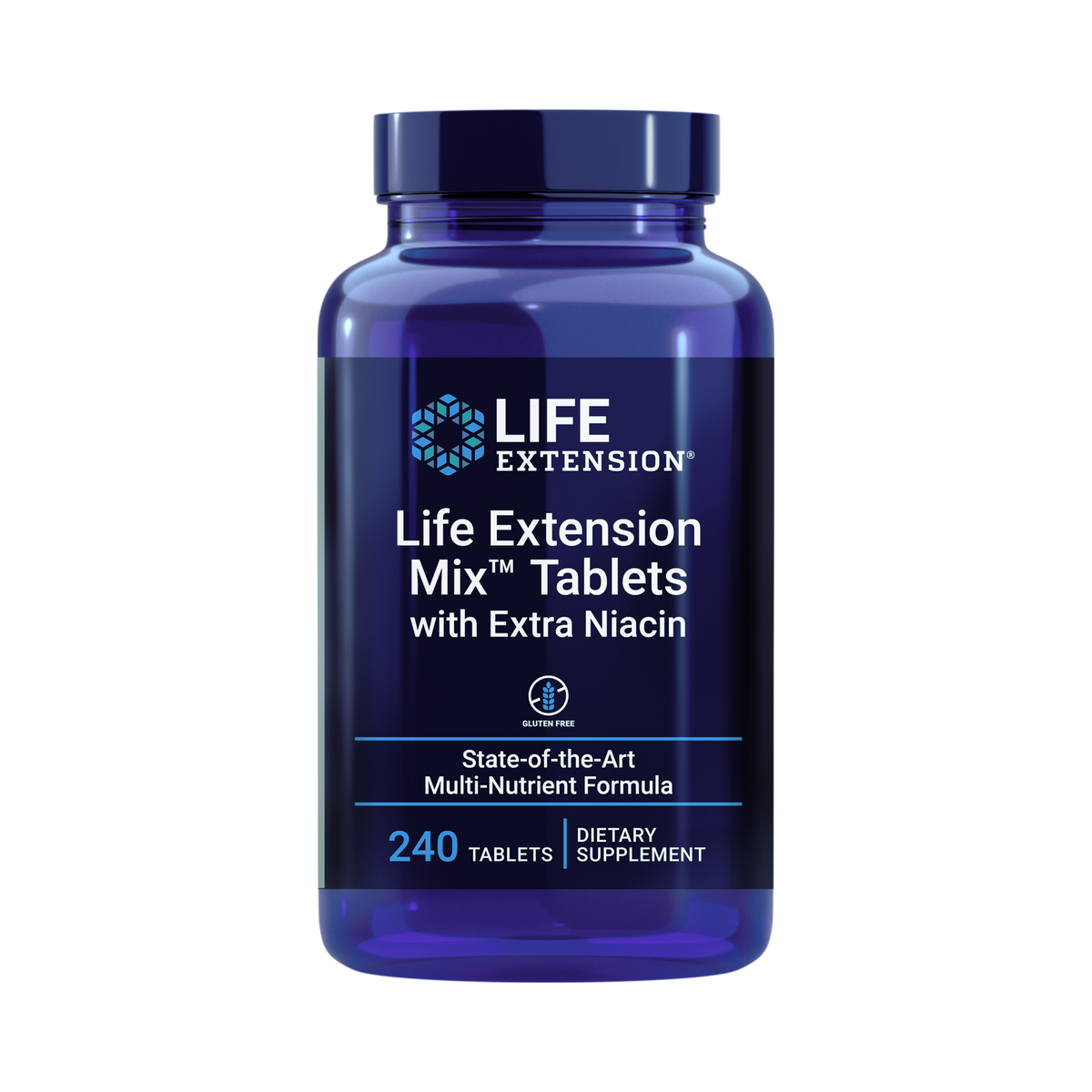 Life Extension Mix™ With Extra Niacin 240 Tablets