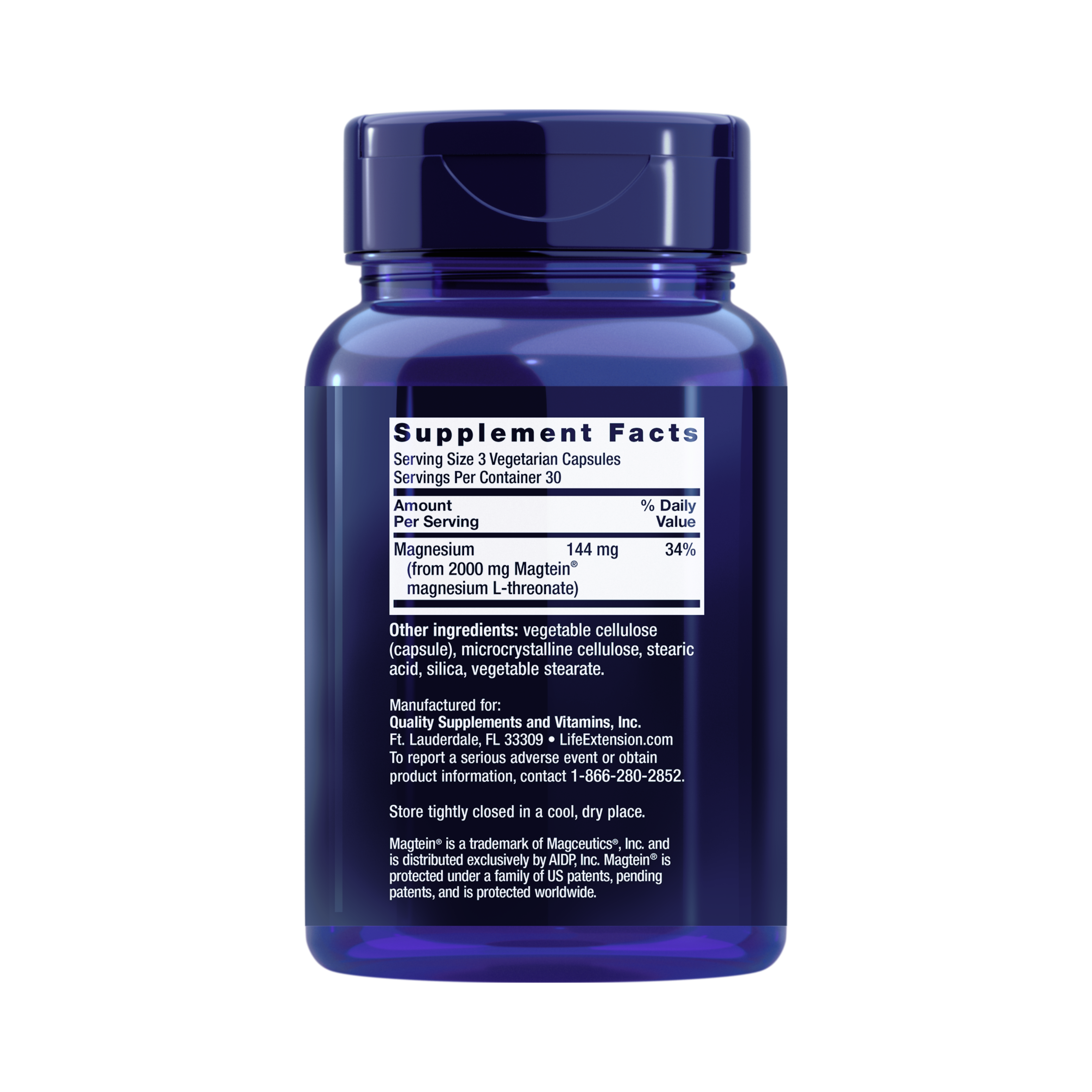 Life Extension Neuro-Mag Magnesium L-Threonate