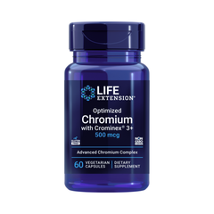 Life Extension, Optimized Chromium with Crominex® 3+