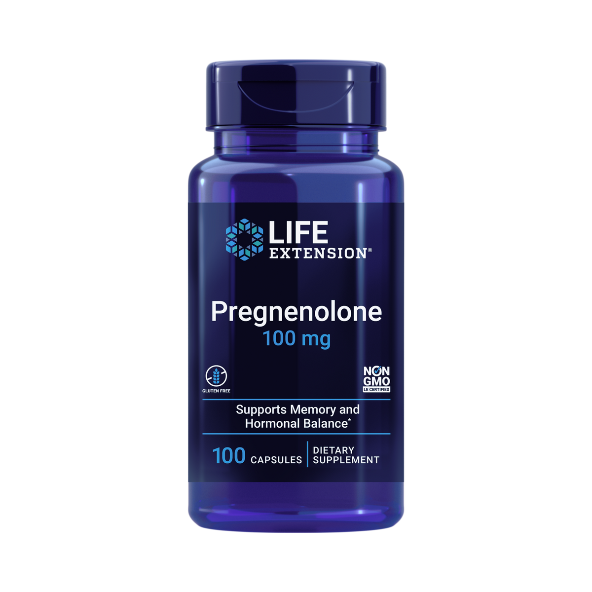 Life Extension, Pregnenolone 100 mg