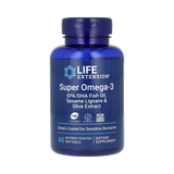 Life Extension, Super Omega-3 EPA/DHA Fish Oil, Sesame Lignans & Olive Extract, 60 Enteric Coated Softgels