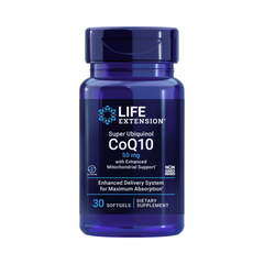 Life Extension, Super Ubiquinol CoQ10 with Enhanced Mitochondrial Support™ - 50 mg 30 Softgels