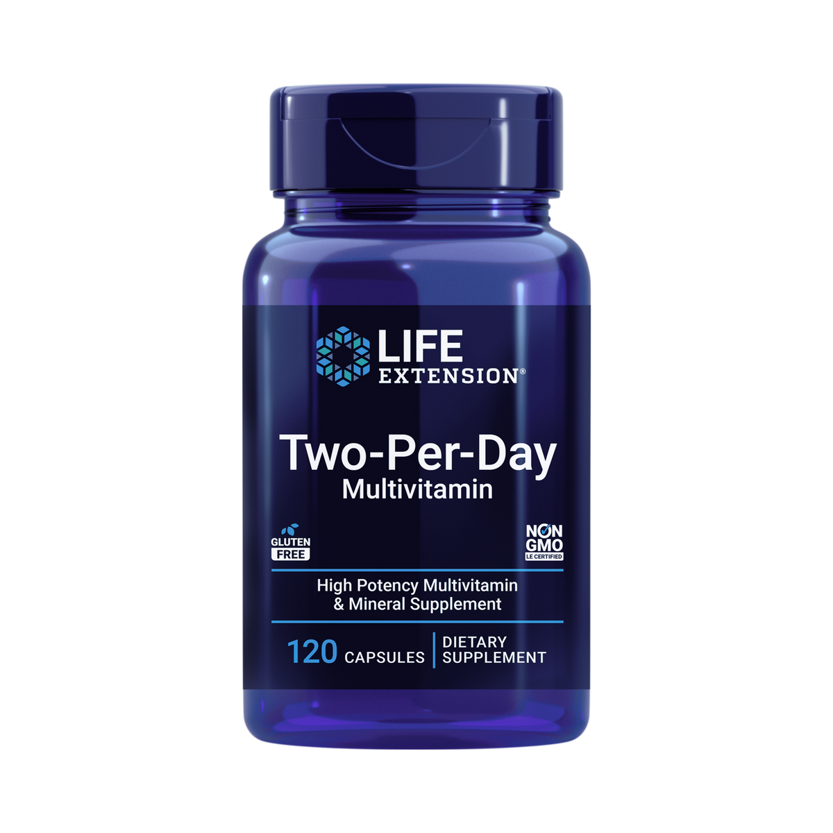 Life Extension - Two-Per-Day Multivitamin, 120 Capsules