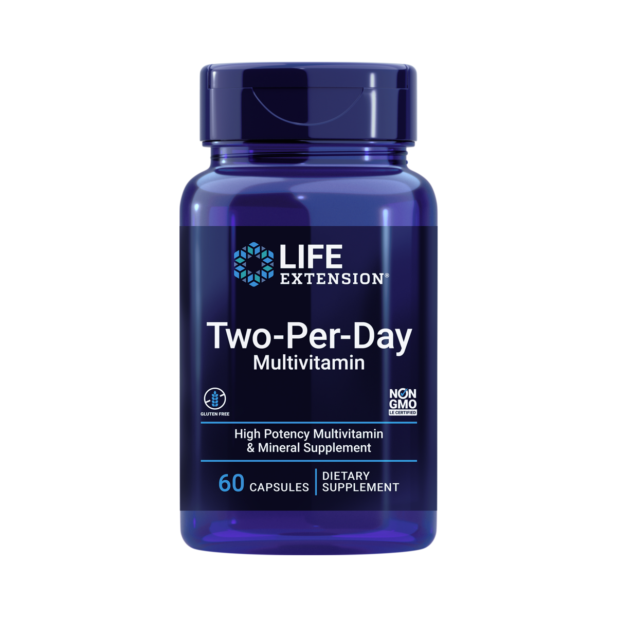 Life Extension - Two-Per-Day Multivitamin, 60 Capsules