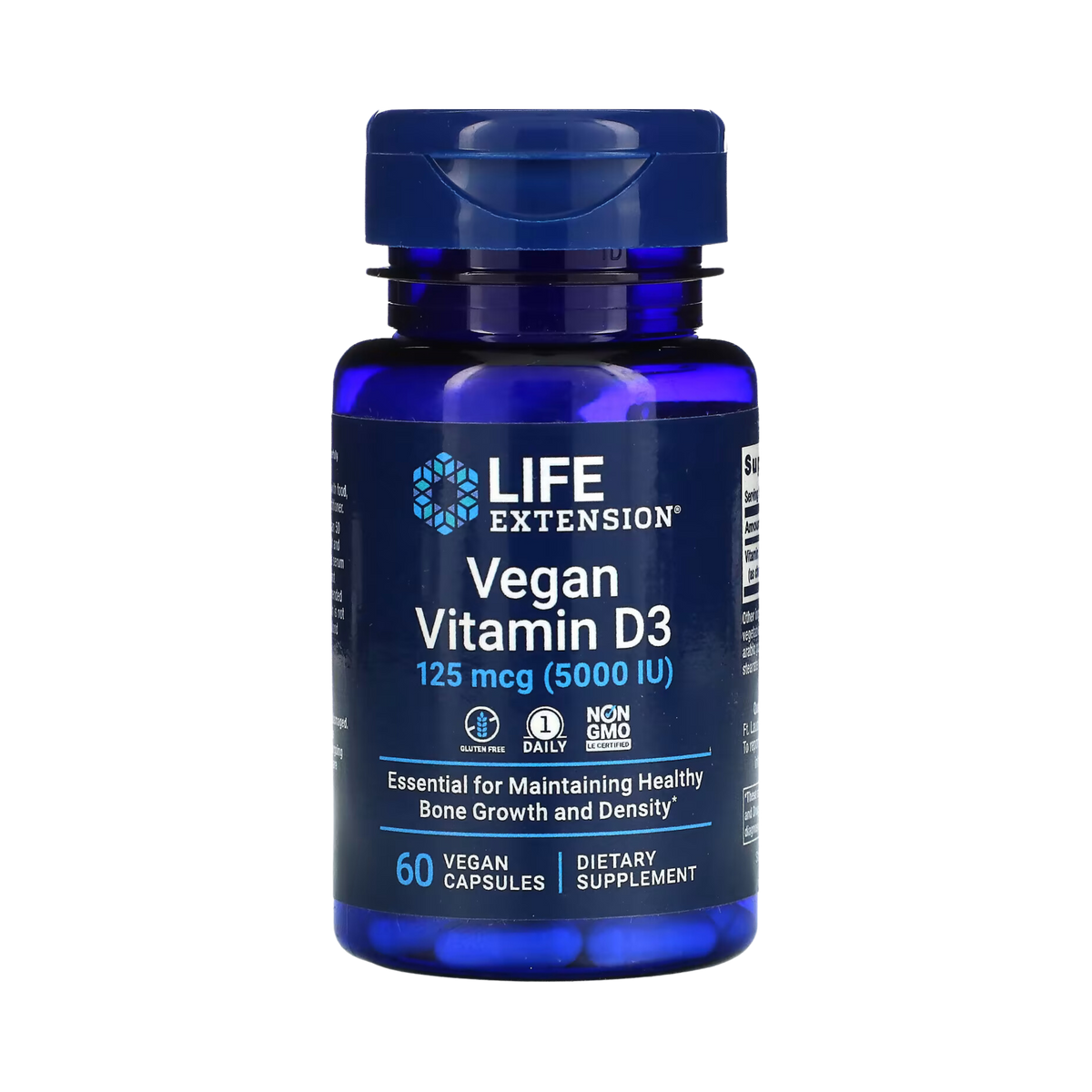 Life Extension - Vegan Vitamin D3, 60 Vegan Capsules