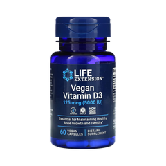 Life Extension - Vegan Vitamin D3, 60 Vegan Capsules