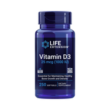 Life Extension, Vitamin D3 25 mcg (1000 IU) 250 Softgels