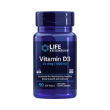 Life Extension, Vitamin D3 25 mcg (1000 IU) 90 Softgels