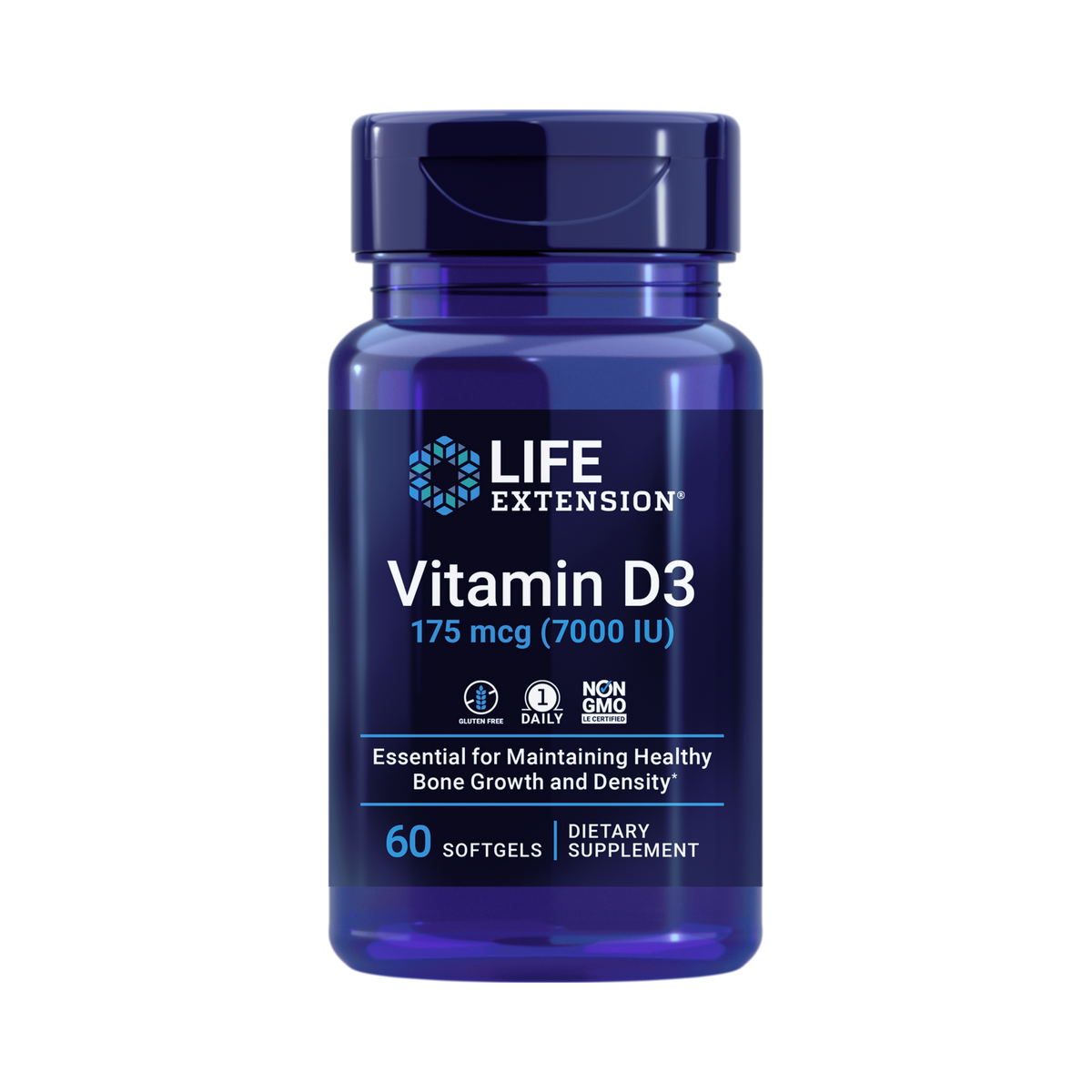 Life Extension, Vitamin D3 (175 mcg)