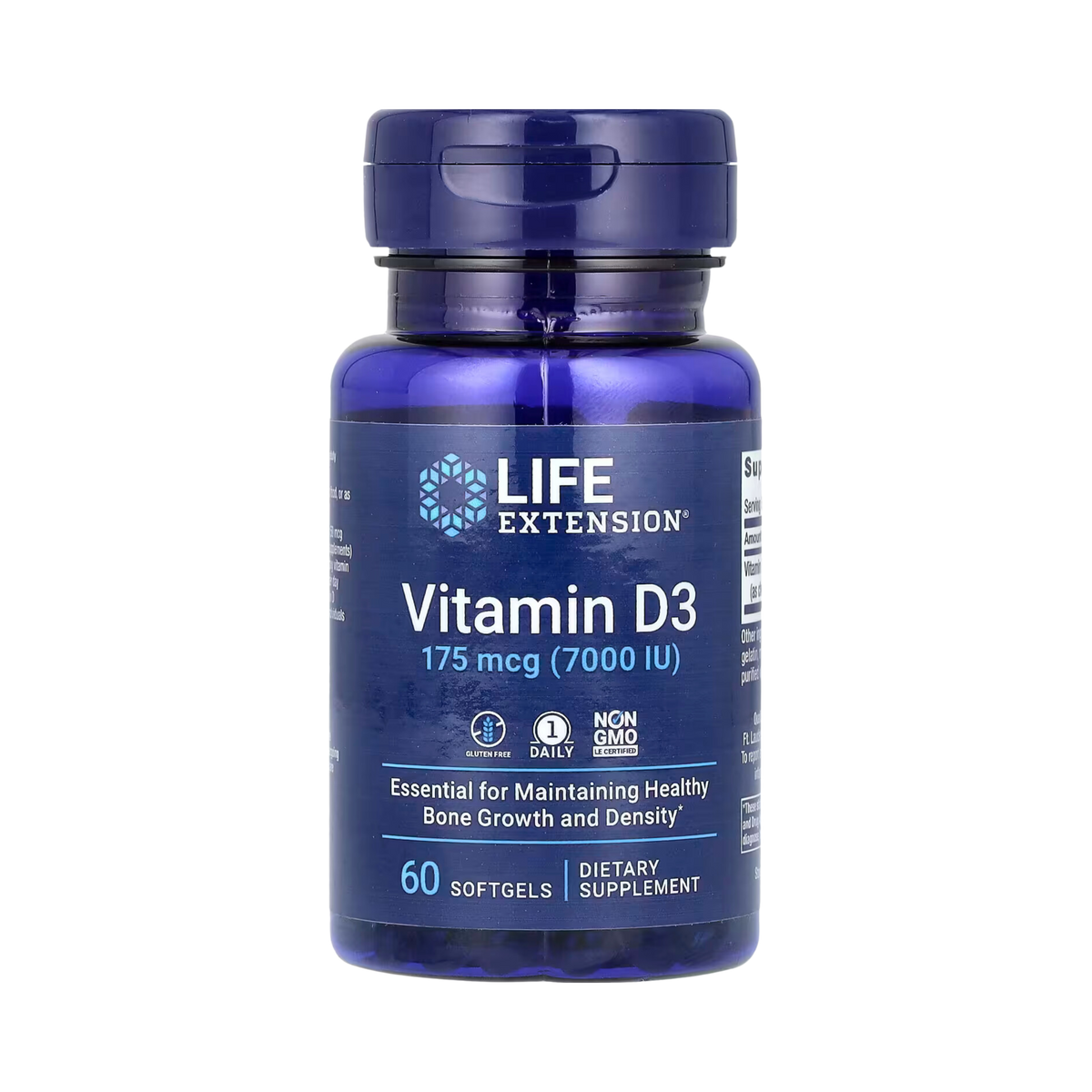 Life Extension - Vitamin D3, 175 mcg, 60 Softgels